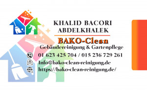 Logo BAKO Clean Gebäudereinigung & Gartenpflege